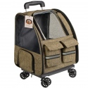 Furrever Friends Cattic Wheel - wheeled carrier backpack for cats and dogs